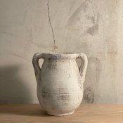 Frejas Boning - Vas/ Urna Vit Två Handtag 29x29x31 cm