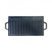 Satake - Grillplatta/stekbord för grillen eller över öppen eld 50.5x42.5x23x1.5 cm