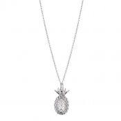 PIPOLS BAZAAR - PINEAPPLE LONG NECKLACE SILVER