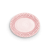 MATEUS - Ljusrosa Bubbles oval tallrik 20cm
