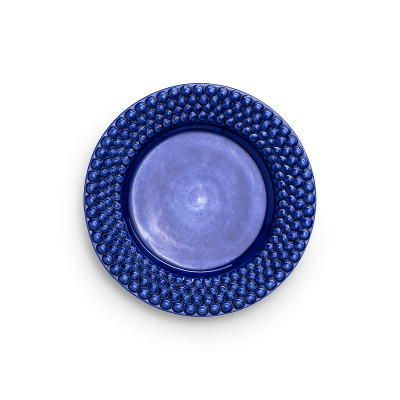 MATEUS - bubbles tallrik blå