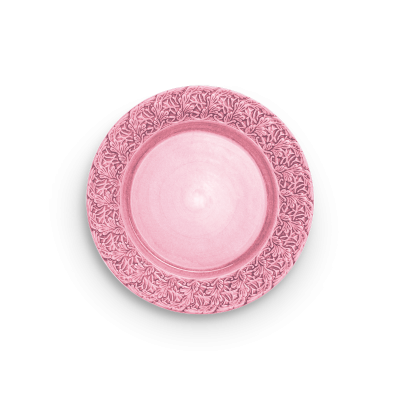 MATEUS - spets tallrik 25 cm rosa